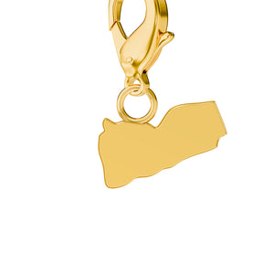 Conjunto de amuletos de bandera y mapa media 50