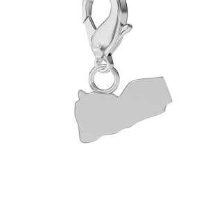 Conjunto de amuletos de bandera y mapa media 51