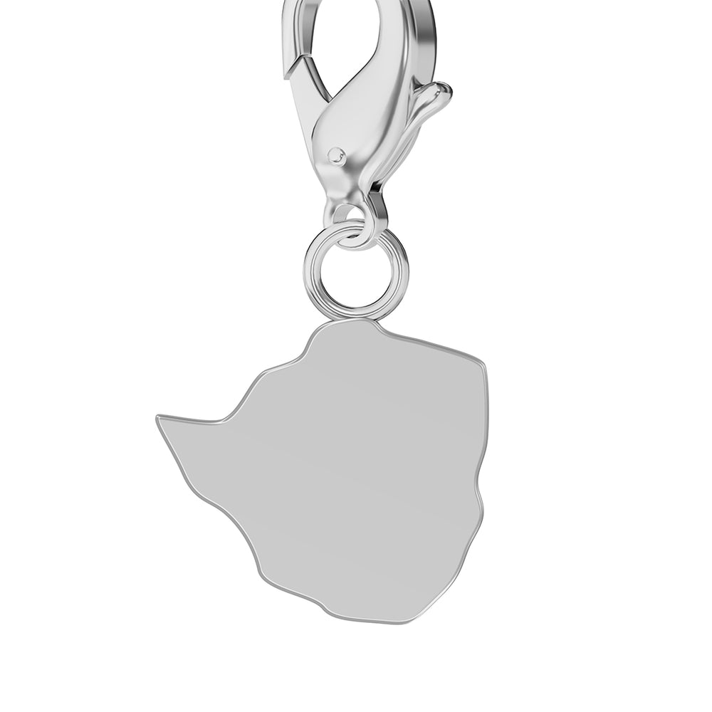 Conjunto de amuletos de bandera y mapa media 55