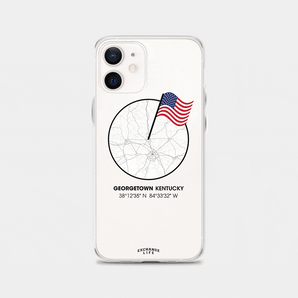 Second Home Map Phone Case